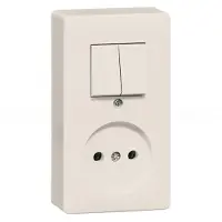 Honeywell Peha Peha Schakelaar Combinatie Stekkerdoos 1995 Zonder Massa - 00274521