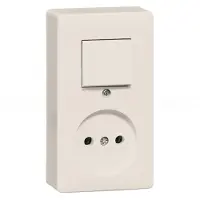 Honeywell Peha Peha 1996 inbouwcombinatieschakelaar met wandcontactdoos - 00274621