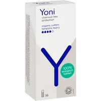 Yoni 5x Biologisch Katoenen Tampons Heavy 16 Stuks