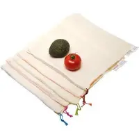 La droguerie Ecologique Fruit en groente zakjes - bedrukt - 200st - 200 stuks