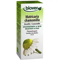Biover Matricaria Chamomilla Kamille Plantendruppels Bio 50 ml Druppels