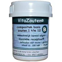 Vitazouten compositum basis 1t/m12 100 tabletten