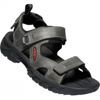 Keen Sandaal Men Targhee III Open Toe Sandal Grey Black-Schoenmaat 48