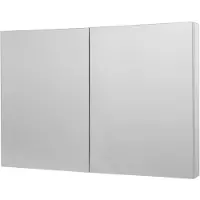 Galva Juliette spiegelkast met 2 softclose deuren 120cm grijs