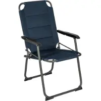 Bo Camp - Stoel - Copa Rio - Comfort XXL Air - Gepolsterd - Blauw