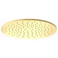 Plieger Roma hoofddouche 30cm geborsteld goud
