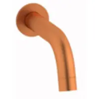 Plieger Roma baduitloop 16.8cm geborsteld koper