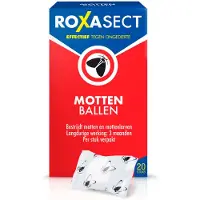 Roxasect 3x Mottenballen 20 stuks