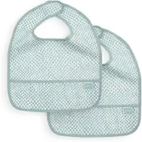 Jollein Slab Waterproof Snake - Soft Green - 2 Stuks