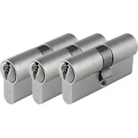 Ivana Urban Cilinderslot - Profielcilinder - SKG** - 60mm - 3 Stuks - Gelijksluitend