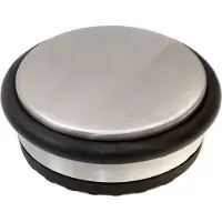 Dulimex DX Deurstopper 92x40 mm vloermodel losse schijf rvs finish