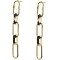 Go Dutch Label Go-Dutch-Label-Oorbel-Tiger-Chain-E0806-Goud