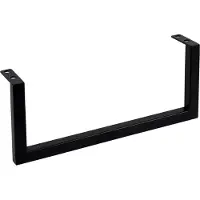 Differnz Handdoekdrager 50x14cm Zwart
