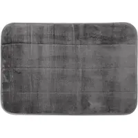 Differnz Badmat Relax 60x40 cm Microfiber Antraciet