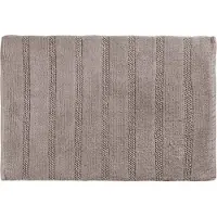 Differnz Badmat Stripes 45x75 cm Katoen Taupe