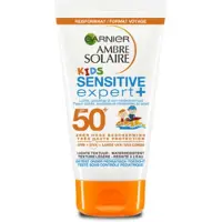 Garnier 6x Ambre Solaire Sensitive Expert+ Kids Zonnebrandmelk Spf 50+ Reisformaat 50 Ml