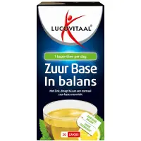 Lucovitaal 4x Thee Zuur Base 20 Stuks