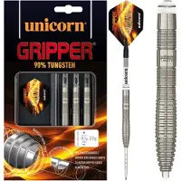 Unicorn Dartpijlen Gripper 7 Zilver Barrellengte: 50 mm. Barreldikte: 6,6 mm
