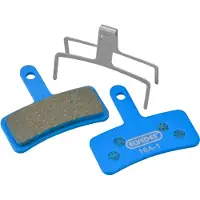 Elvedes Tektro plaquettes de frein à disque Dorado 6905 E-Bike 2 pièces bleues