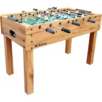 Buffalo Shoot Tafelvoetbaltafel - Telescoopstangen - MDF - Houtlook - Kinderen tot 12 jaar