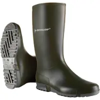 Dunlop Regenlaarzen groen Pu 740328 Maat 35