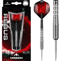 Mission Dartpijlen Rebus M2 Zilver Lengte Barrel: 48 mm - Dikte Barrel: 7,40 mm