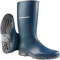 Dunlop Regenlaarzen blauw Pu 740327 Maat 39