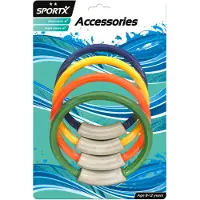 Sportx Duikringen 14 cm 4 Stuks
