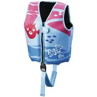 Pink - Zwemvest/Drijfvest kind - Blauw/Roze - M: 18-30 kg
