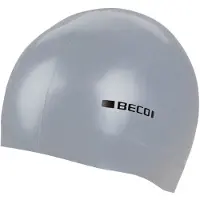 Beco badmuts siliconen unisex zilver one size