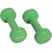 Schildkröt Fitness Vinyl halters set (Maat 1kg, Groen)
