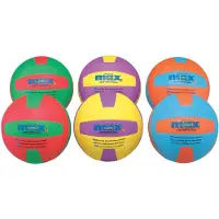 Spordas Max Volleyballen, Set van 6 Kleuren 5