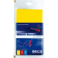 Beco Fitness/therapie Elastiek Rubber Strong 15 x 150 cm - Blauw