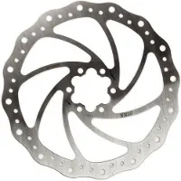 Elvedes SX Rotors 6 Gaats Disc Zilver || Maat: 203 mm