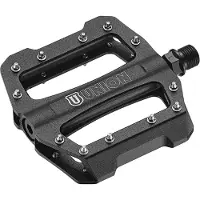 Union Pedaalset SP-1300 aluminium Zwart BMX (verpakt in een doosje)