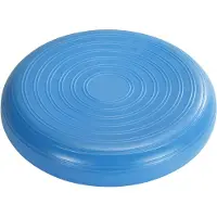 Trendy Sport - Bamusta Coxim Glad, Zitkussen - Balanskussen - ? 36cm, Blauw - 150 kg belastbaar - PVC vrij - Blauw