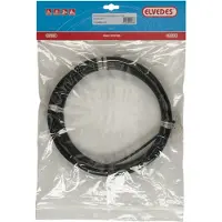 Elvedes Rem buitenkabel met voering 10 meter / Ø5,0mm - zwart (10 meter rol)