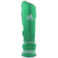 Adidas Economy Scheen- en Wreefbeschermers - Limegroen/Zilver - M