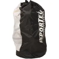 Sportec ballenzak 12 ballen zwart/wit