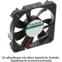 SUNON MF40060V1-1000U-A99 Axiaalventilator 5 V/DC 10.71 m³/h (l x b x h) 40 x 40 x 6 mm