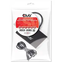 Club 3D Multi Stream Transport Hub DisplayPort 1.2 Quad
