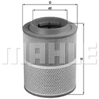 MAHLE ORIGINAL Luchtfilter LX 1072 Mahle voor o.a. GINAF, IVECO