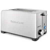 Taurus Broodrooster Taurus 960641000 2R 1400W Roestvrij staal Staal 1400 W