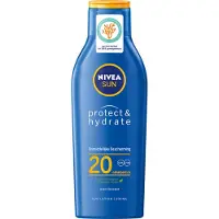 Nivea 3x Protect & Hydrate Zonnemelk Spf 20 200 Ml