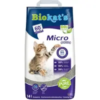 Biokat's 2x Kattenbakvulling Micro Classic 14 Liter