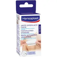 Hansaplast Grote Oppervlakte Fixatie 1m x 10cm 1 St Pleister