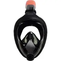Tunturi snorkelmasker full face Senior unisex zwart