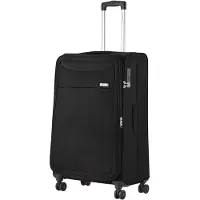 Carryon AIR Grote zachte koffer 77cm - 120Ltr trolley met expander - TSA - Zwart
