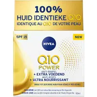 Nivea 1+1 gratis: Q10 Dagcrème Extra Voedend SPF 15 50 ml