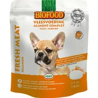 BF Petfood 8x Vleesvoeding Zalm - Kip 7 X 90 Gr